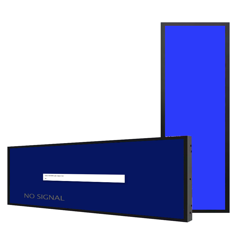 58.4 Inch Touchscreen Stretched Bar LCD Monitor - Angle View 2