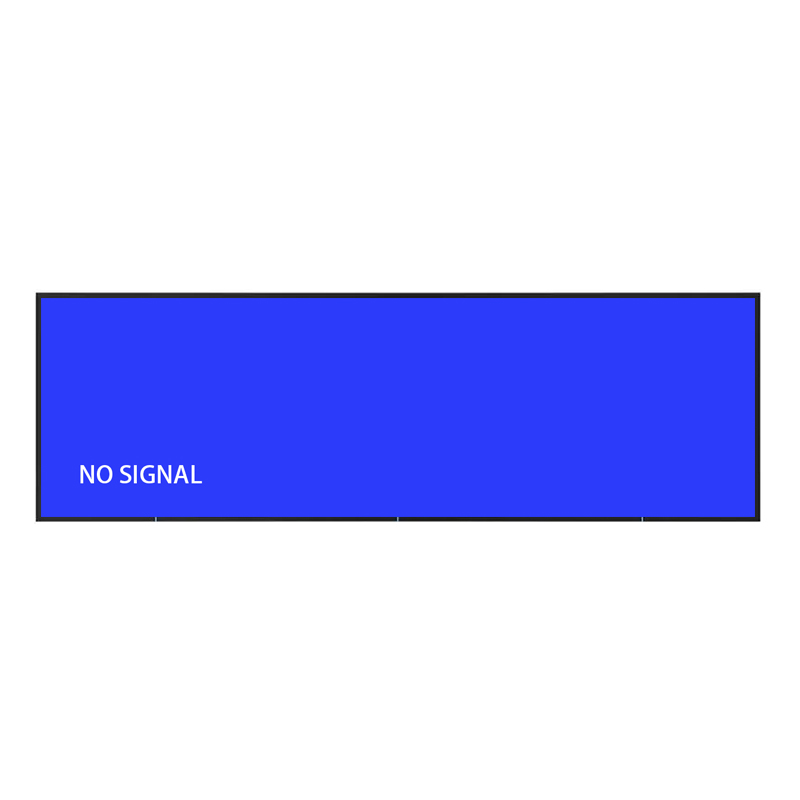 49.5 Inch Ultra Wide Stretched Bar LCD Monitor - View 1