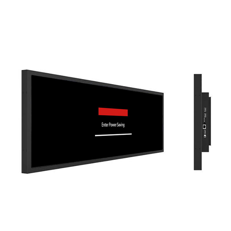 22 Inch Sheet Metal Stretched Bar LCD Monitor - Angle View 3