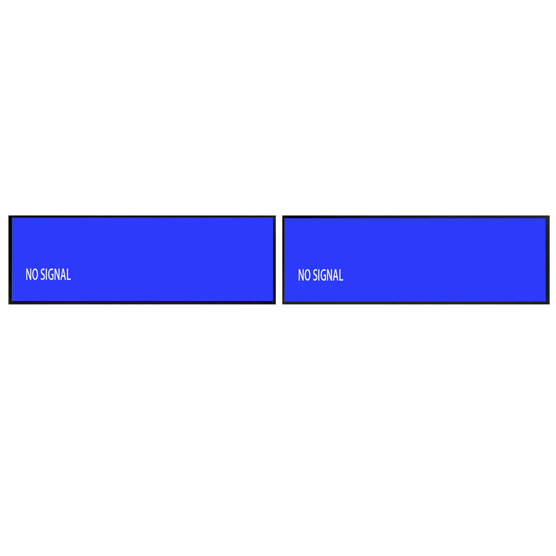 39.5 Inch Sheet Metal Stretched Bar LCD Monitor - Angle View 3