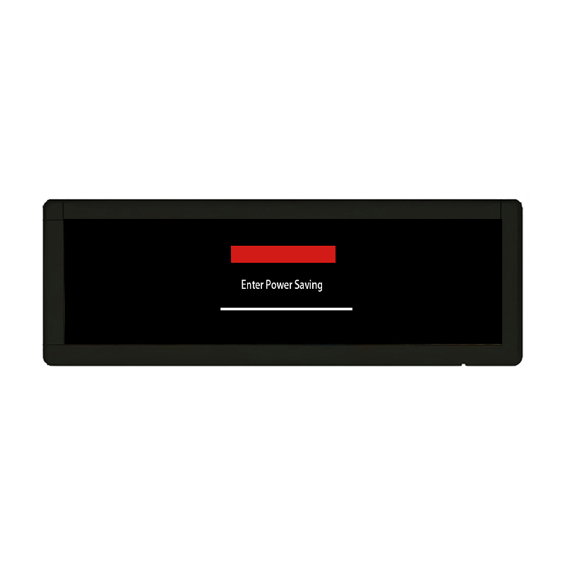 19.5 Inch Aluminum Profile Stretched Bar LCD Monitor - Angle View 4