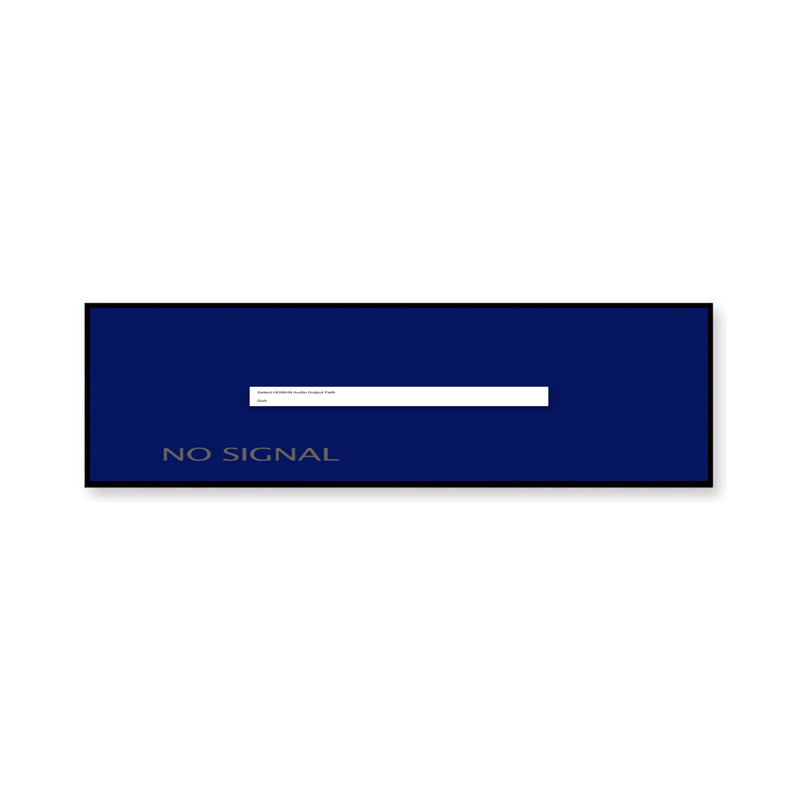 37.5 Inch Sheet Metal Stretched Bar LCD Monitor - Angle View 2