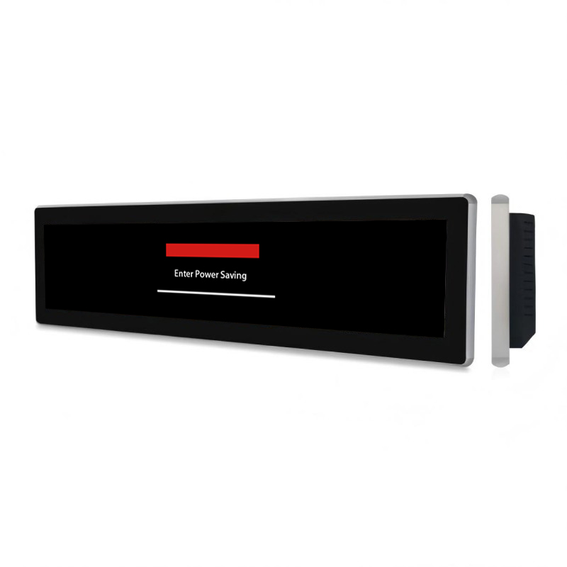 28.1 Inch Aluminum Profile Stretched Bar LCD Monitor - Angle View 2