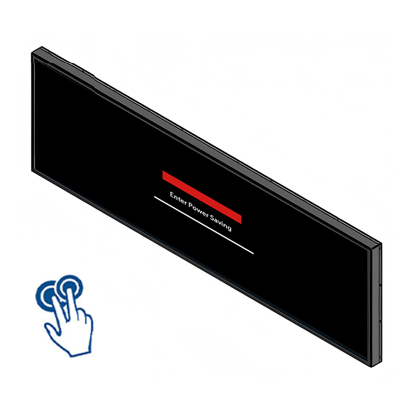 77.5 Inch Infrared Touchscreen Stretched Bar LCD Monitor - Main View