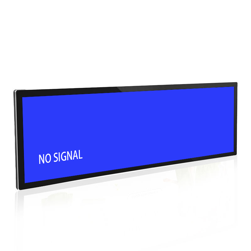 66.5 Inch Sheet Metal Stretched Bar LCD Monitor - Angle View 3