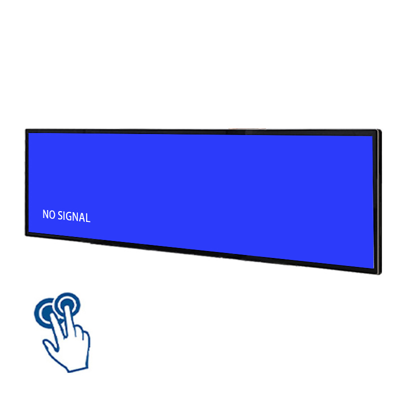 58.4 Inch Infrared Touchscreen Stretched Bar LCD Monitor - Main View