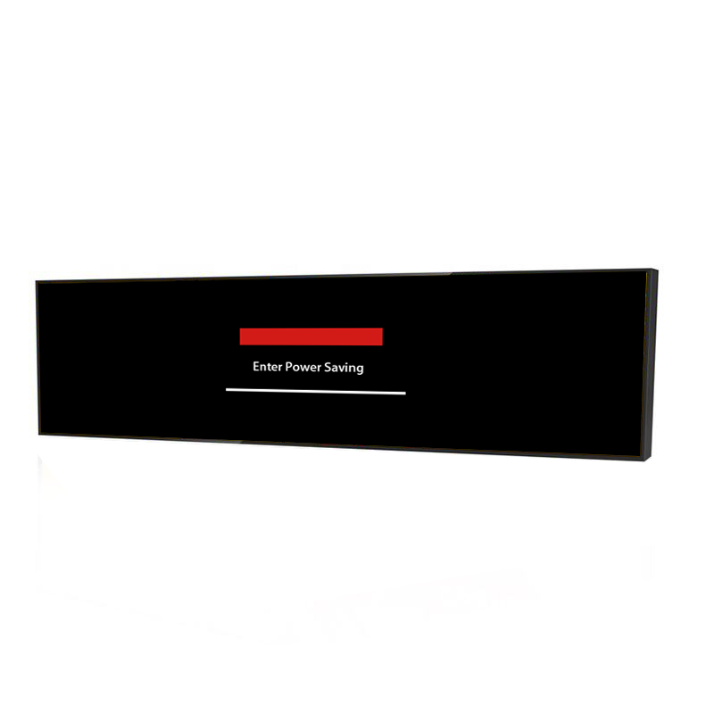 29.3 Inch Sheet Metal Stretched Bar LCD Monitor - Angle View 2