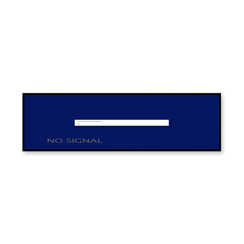 28.3 Inch Sheet Metal Stretched Bar LCD Monitor - Angle View 3