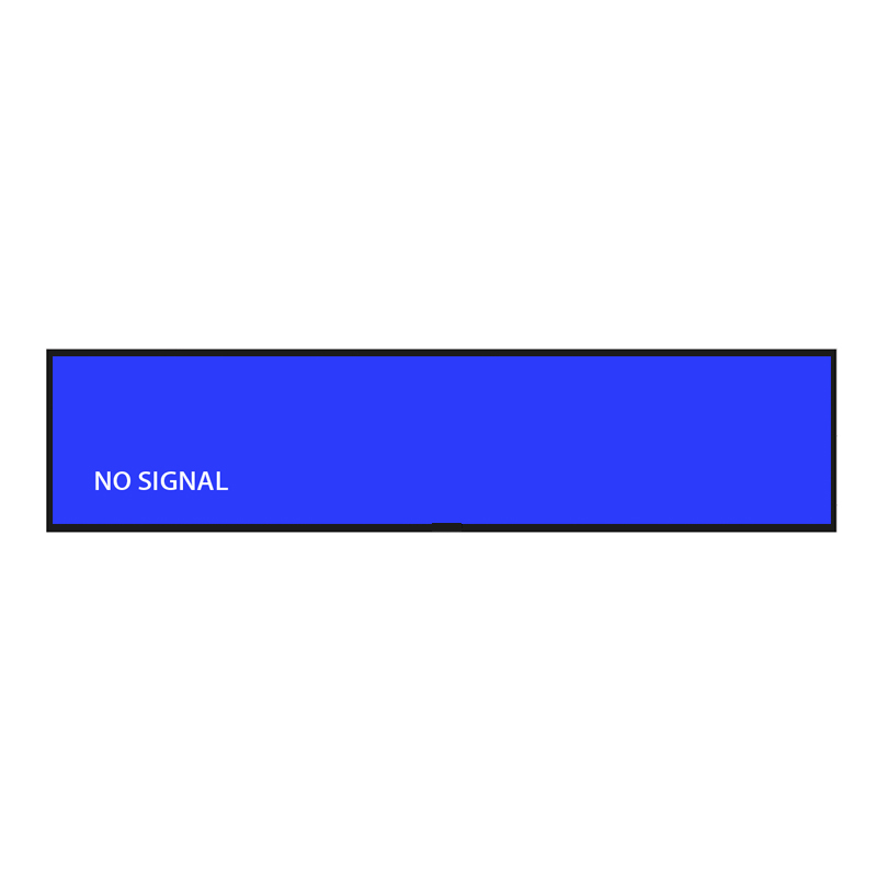 43.5 Inch Sheet Metal Stretched Bar LCD Monitor - Angle View 3