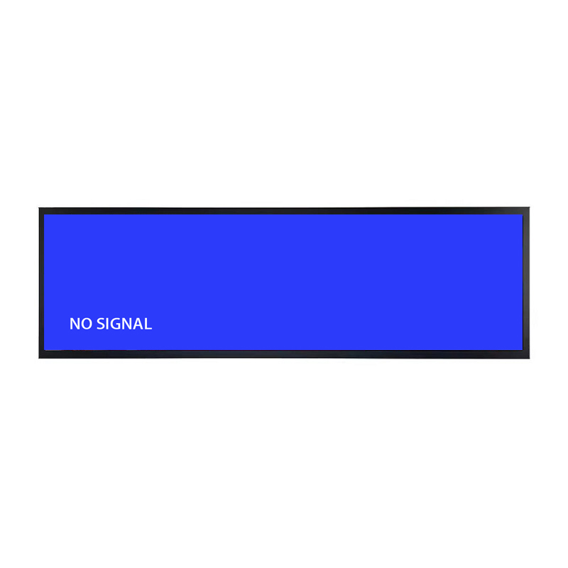 58.4 Inch Sheet Metal Stretched Bar LCD Monitor - Angle View 3