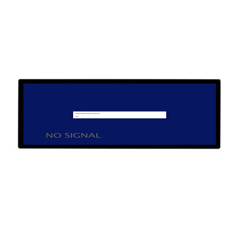 28.6 Inch Aluminum Profile Stretched Bar LCD Monitor - Main View