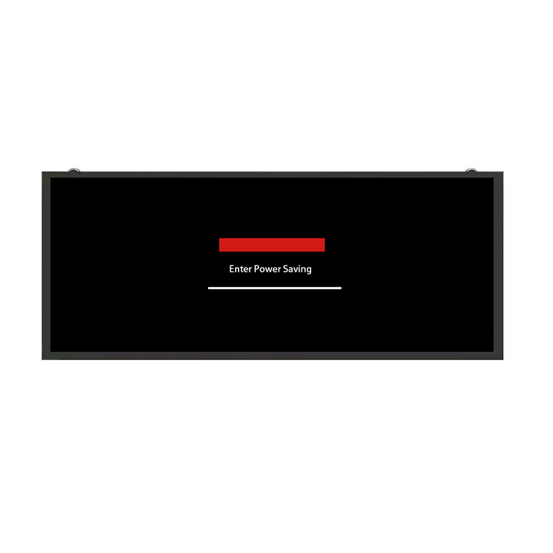 48.5 Inch Double-Sided Stretched Bar LCD Monitor - Angle View 2