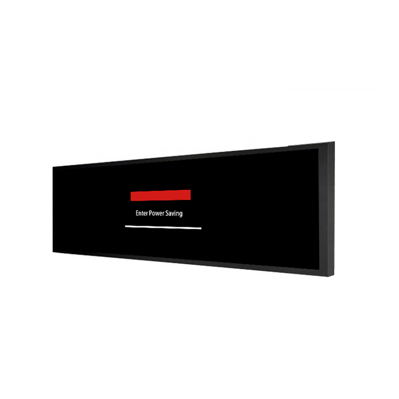 34.3 Inch Sheet Metal Stretched Bar LCD Monitor - Angle View 2