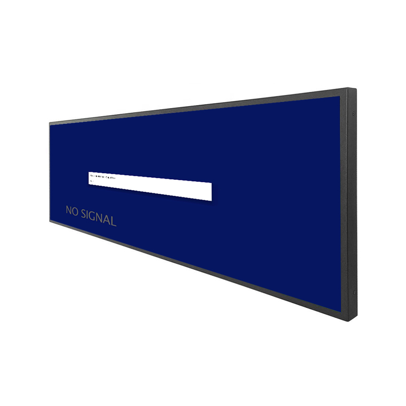 29.6 Inch Sheet Metal Stretched Bar LCD Monitor - Angle View 3
