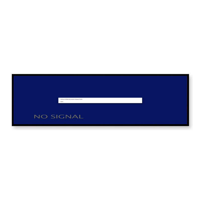 67 Inch Sheet Metal Stretched Bar LCD Monitor - Angle View 3