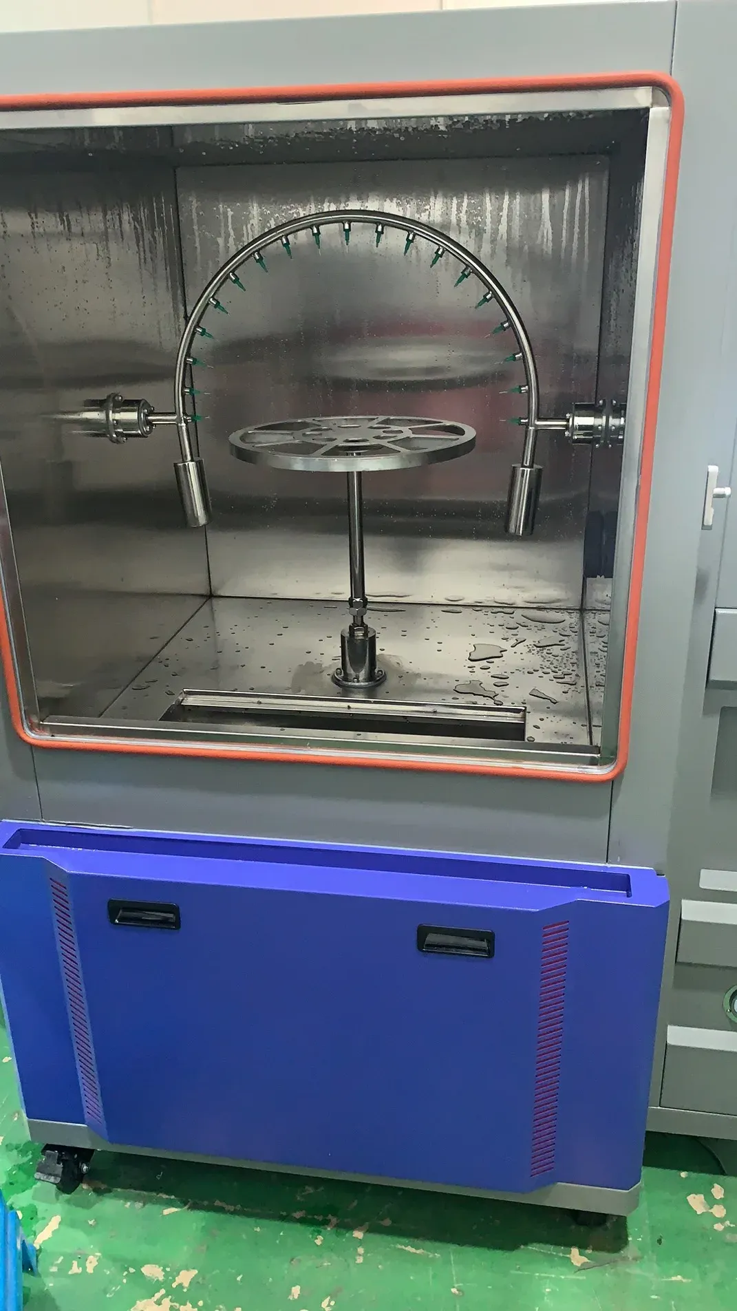 IPX3-4 Rain Test Chamber - front view