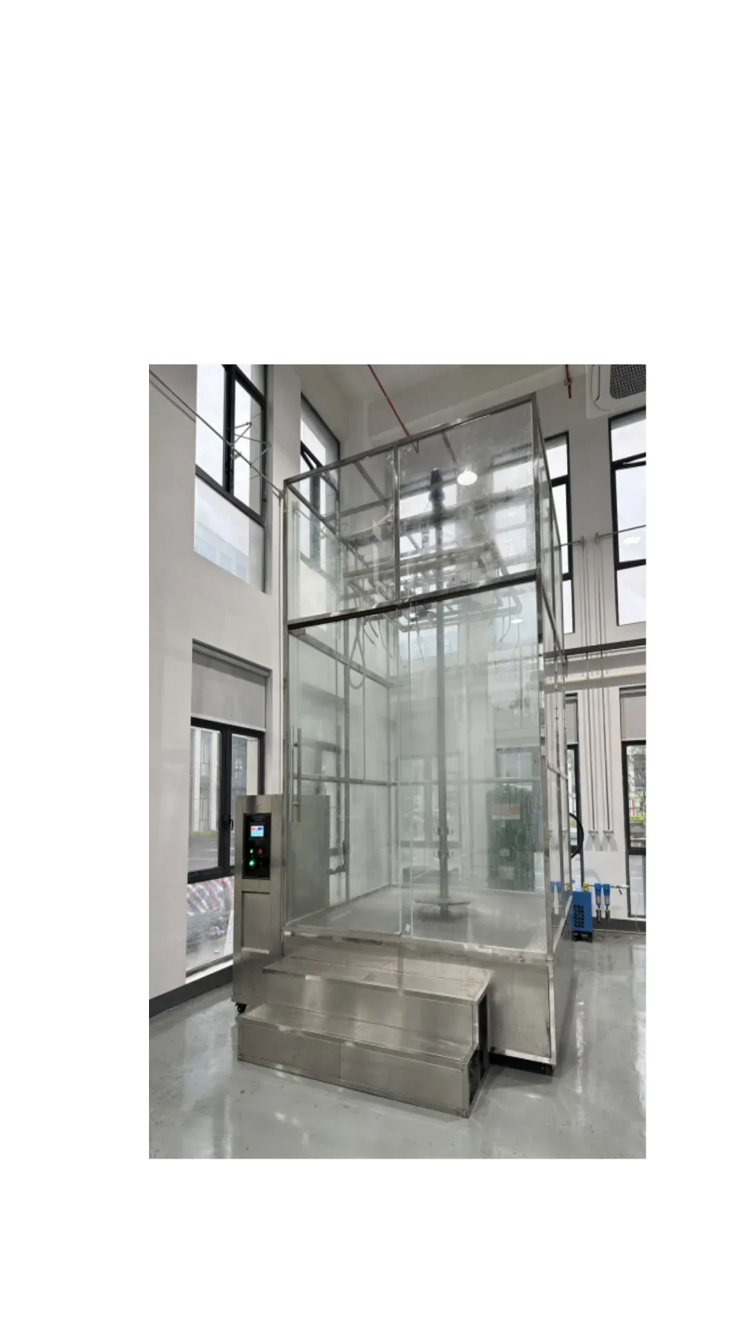 Antenna Water Spray Test System - front view