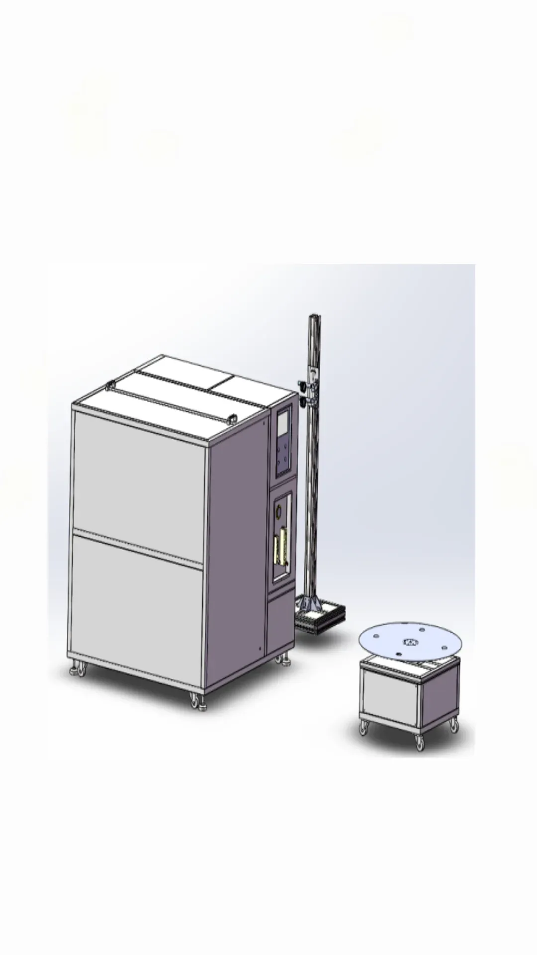 Open-type IPX5-IPX6 Water Spray Test Unit - front view
