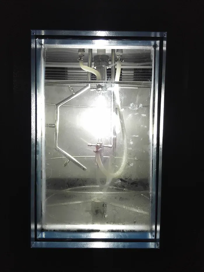 Water-Cooled Xenon Arc Test Chamber - technical photograph