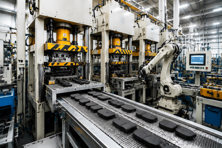 ceramic-brake-pad-manufacturing-process