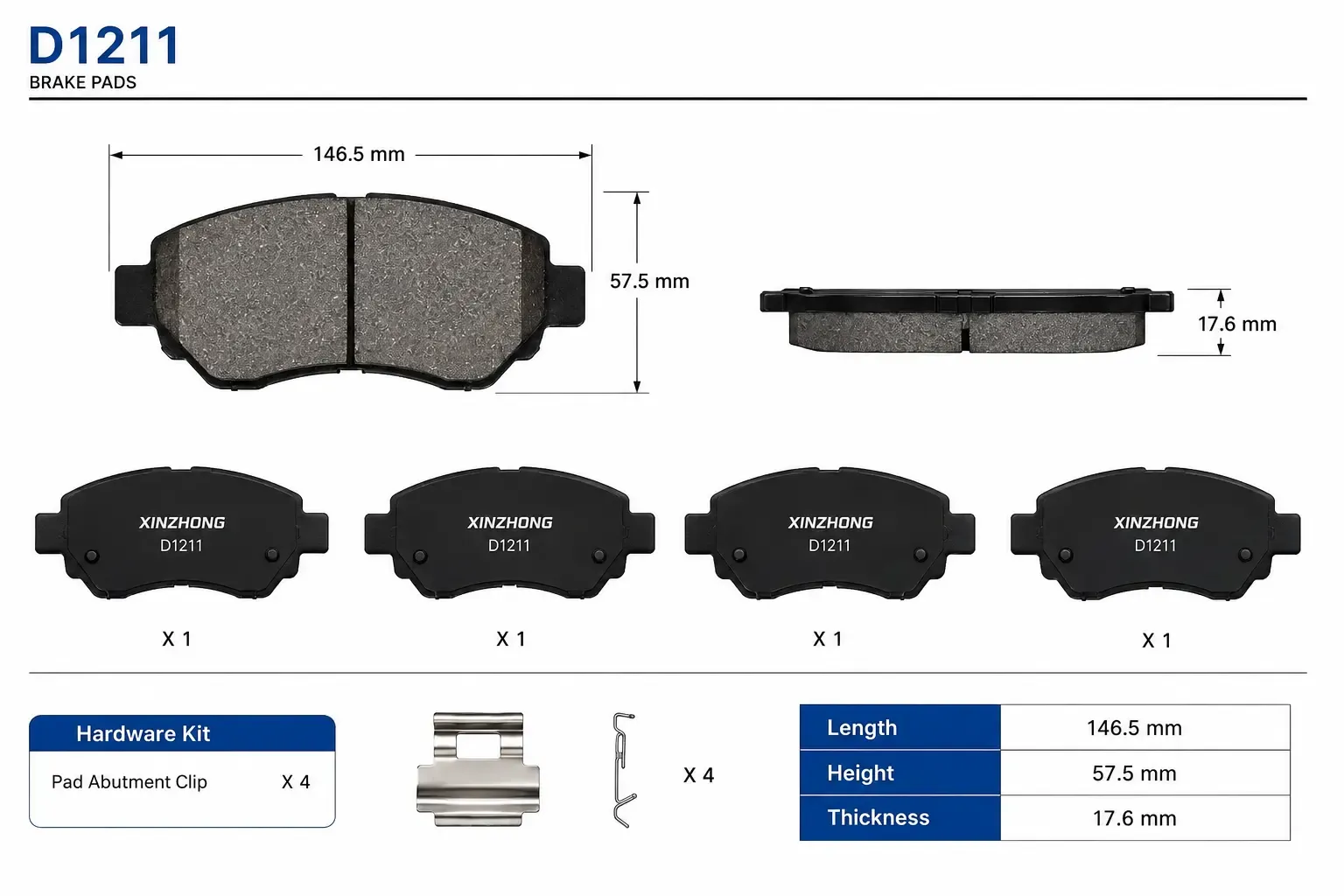 brake-pad-d1211-dimensions