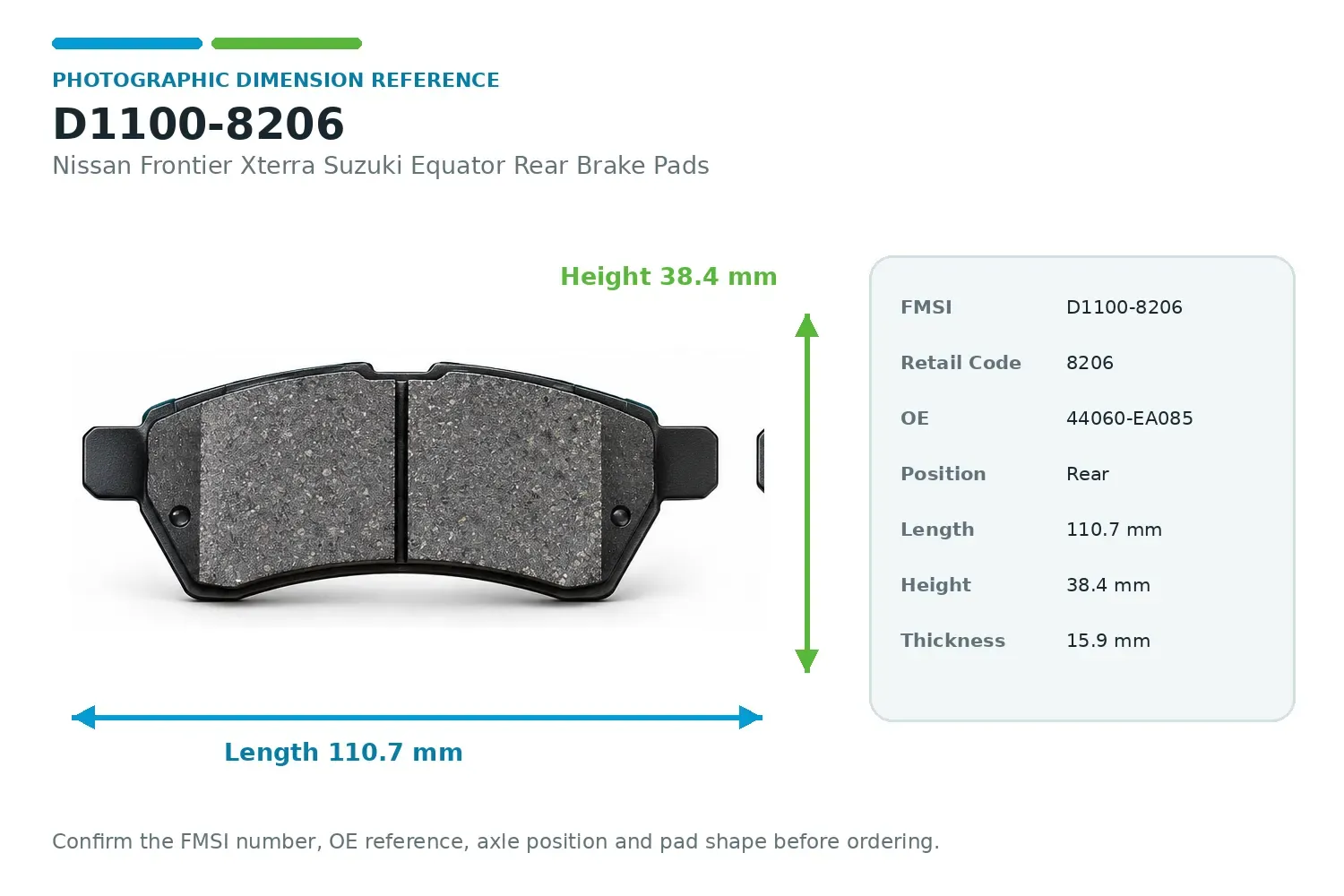 d1100-8206-brake-pad-dimensions