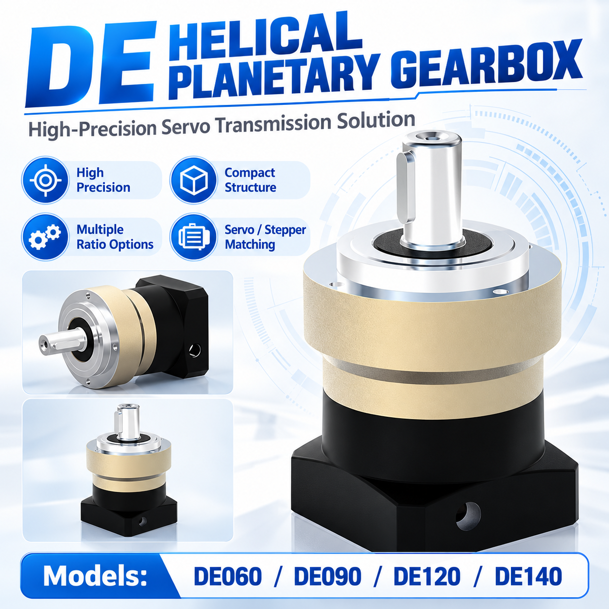 DE Source Factory Helical Planetary Reducer main image