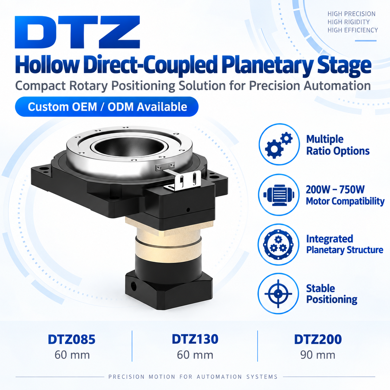 DTZ Hollow Direct-Coupled Planetary Stage main image