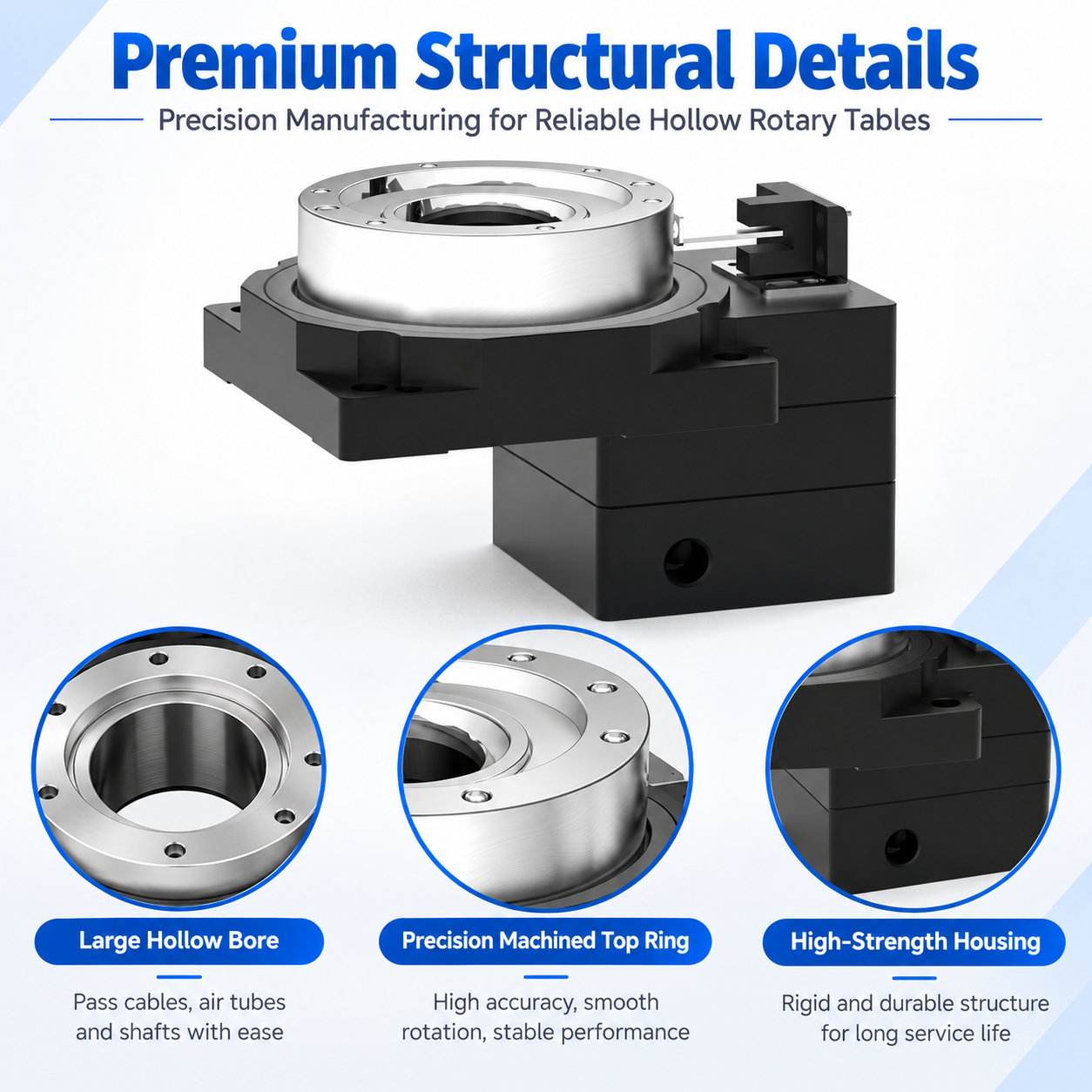 DTN Hollow Rotary Table (Customized) image 2
