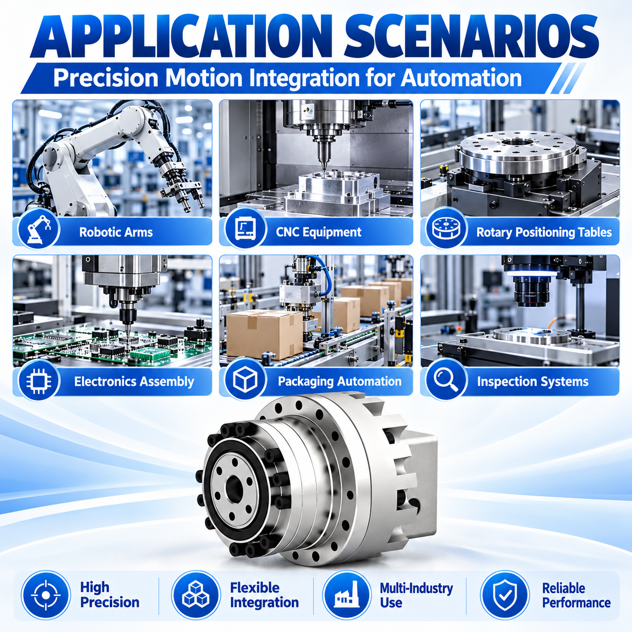 CFZ Harmonic Drive Gearbox for Collaborative Robots image 5