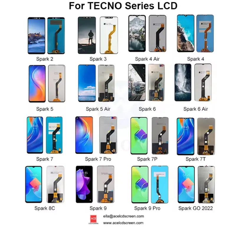 Tecno Spark 20 screen replacement supplier
