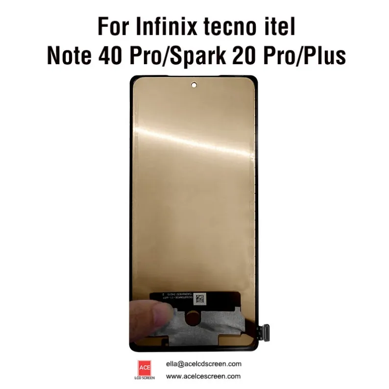 Tecno 40 Pro display