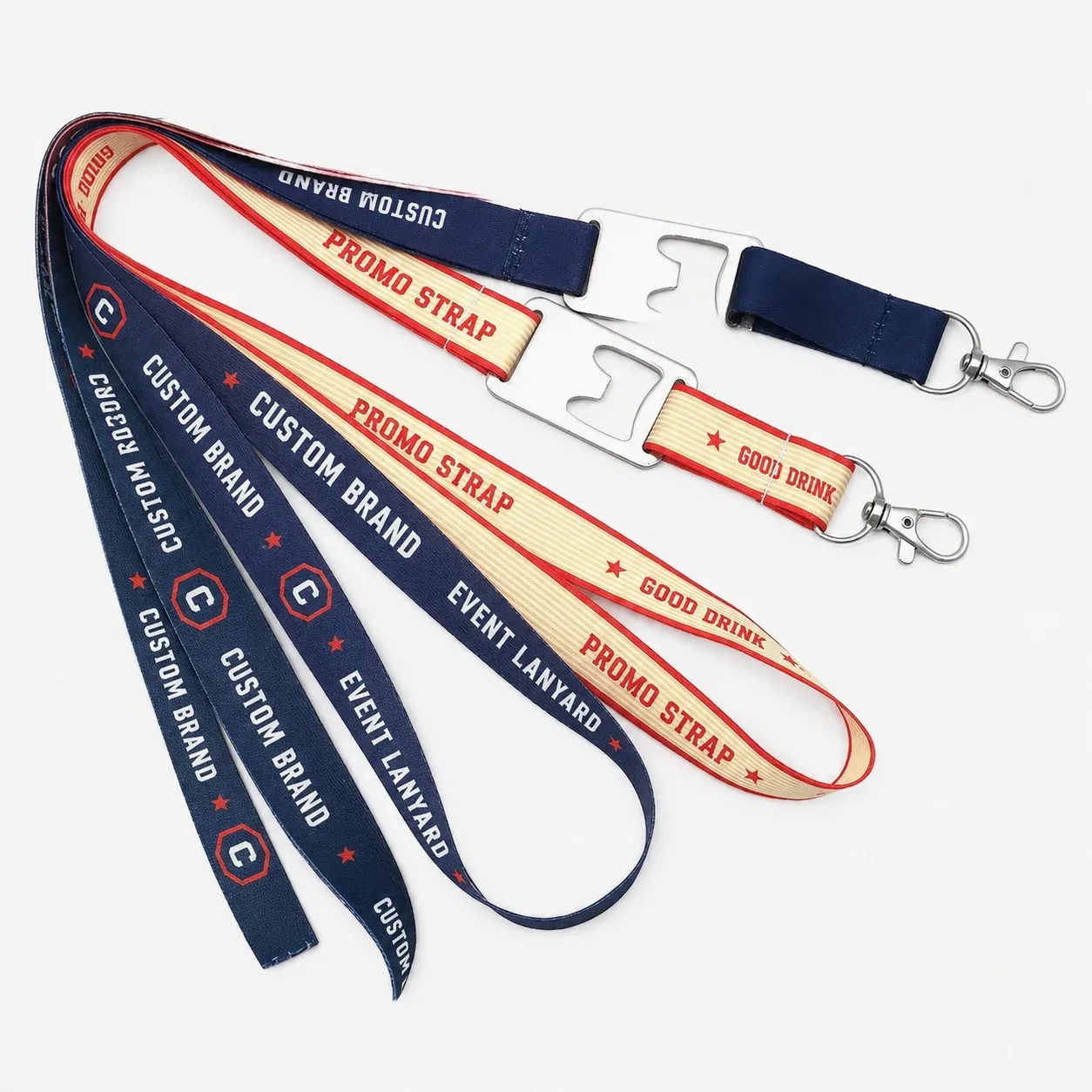 Custom Bottle Opener Lanyards