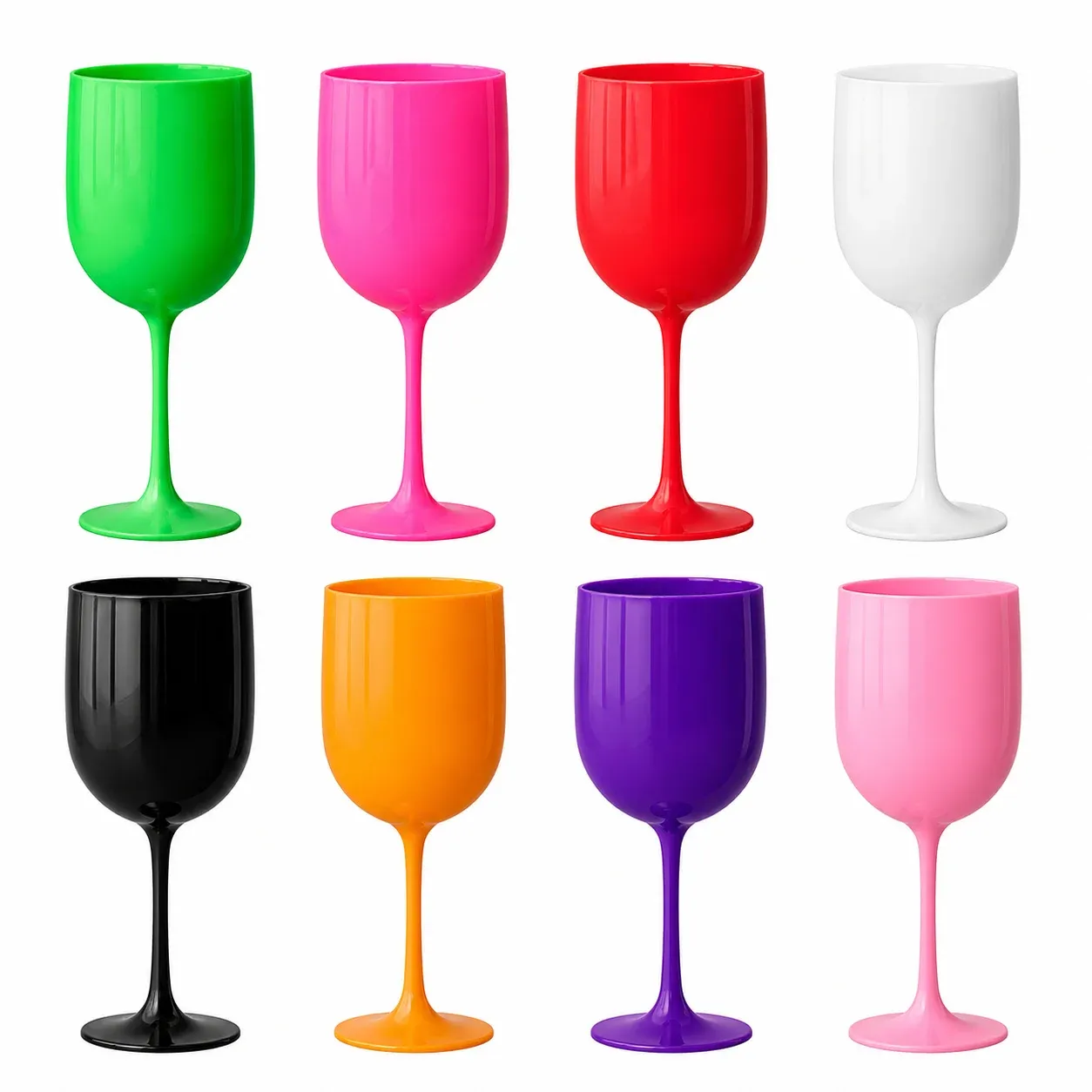 Plastic Wine Goblets (5)