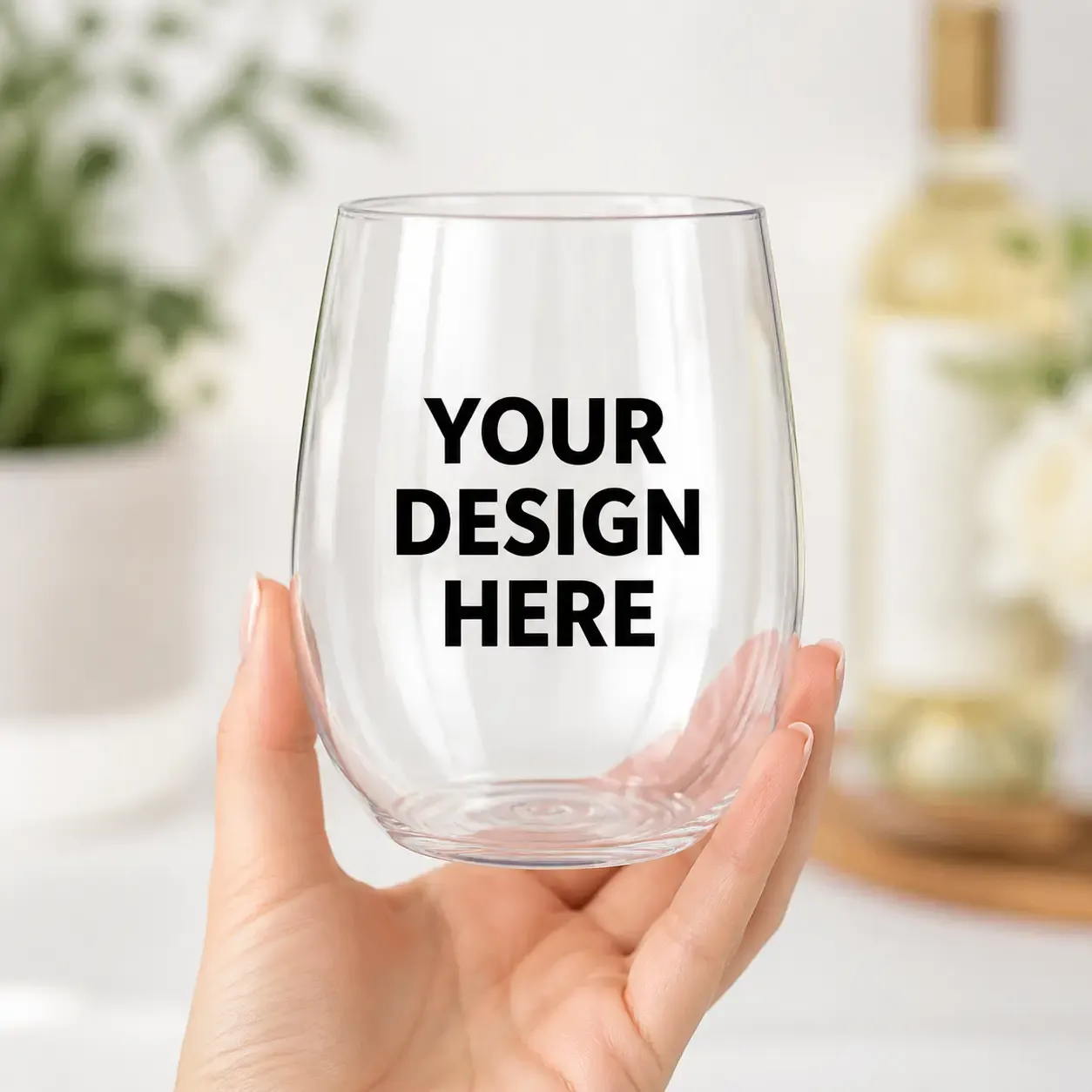 12oz Plastic Wine Glasses 9