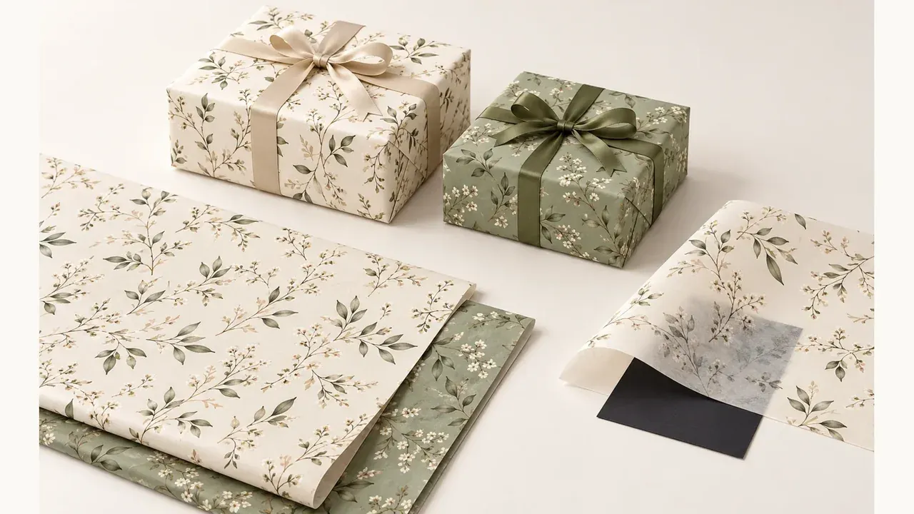 Gift Wrapping Paper Opacity: How to Approve Show-Through Before Ordering