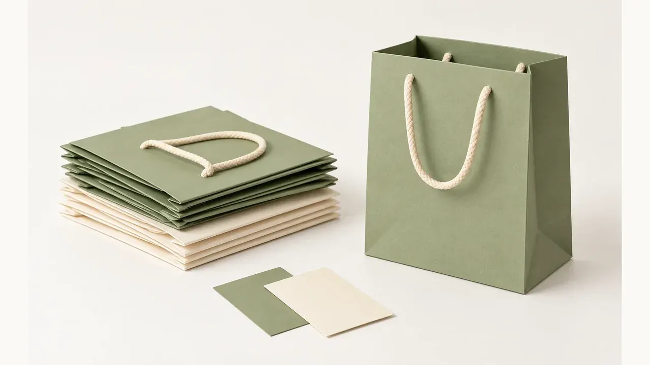 Paper Gift Bag Flat Storage and Opening Checks for Retail Buyers