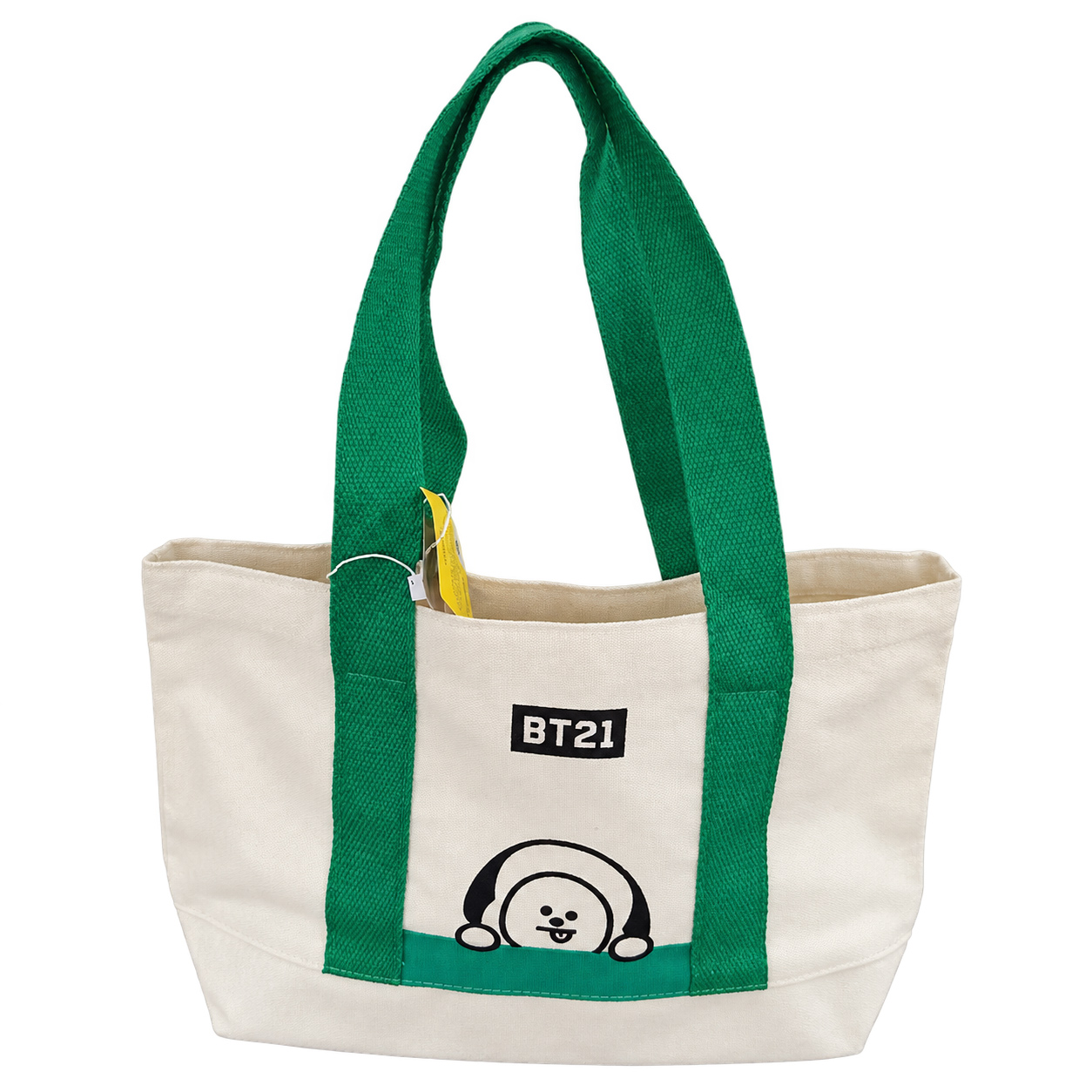 Custom Canvas Tote Bag with Contrast Webbing Handles