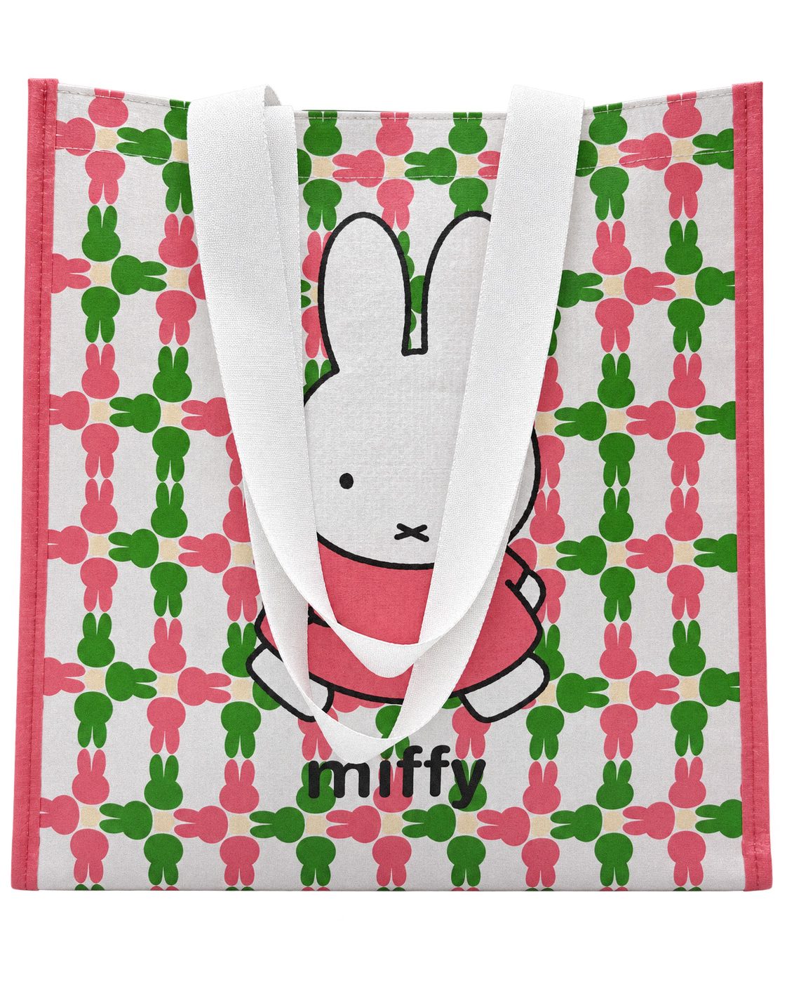 Custom Non-Woven Shopping Tote Bag with Miffy Print