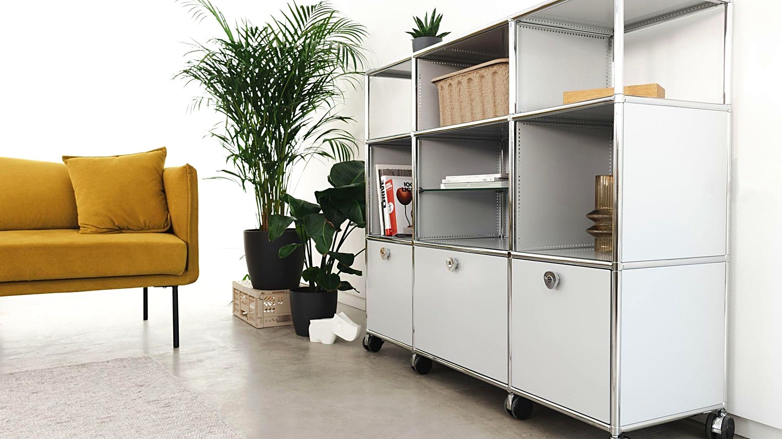 Moduora modular furniture arranged in a modern interior