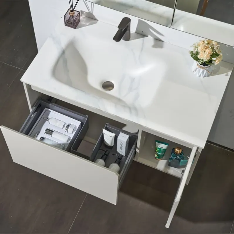 Solid Wood Floating Bathroom Vanity
