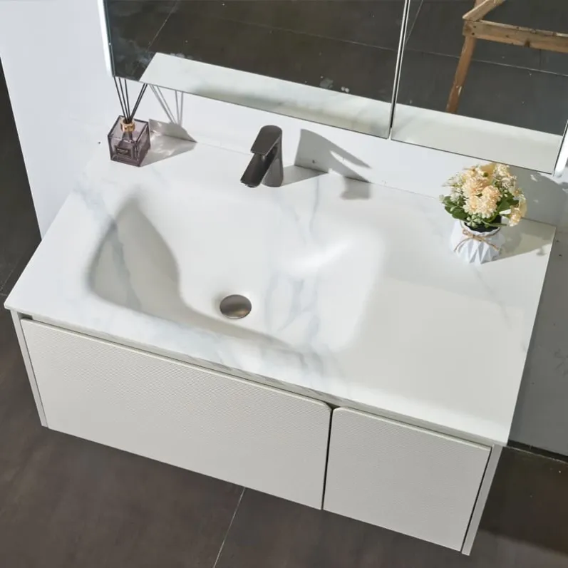 Solid Wood Bathroom Vanity Unit