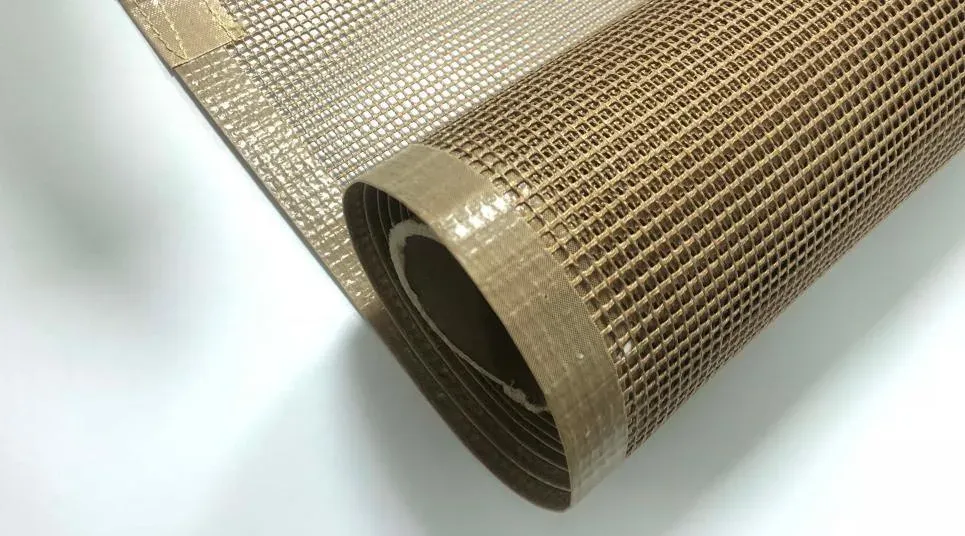 PTFE open mesh conveyor belt