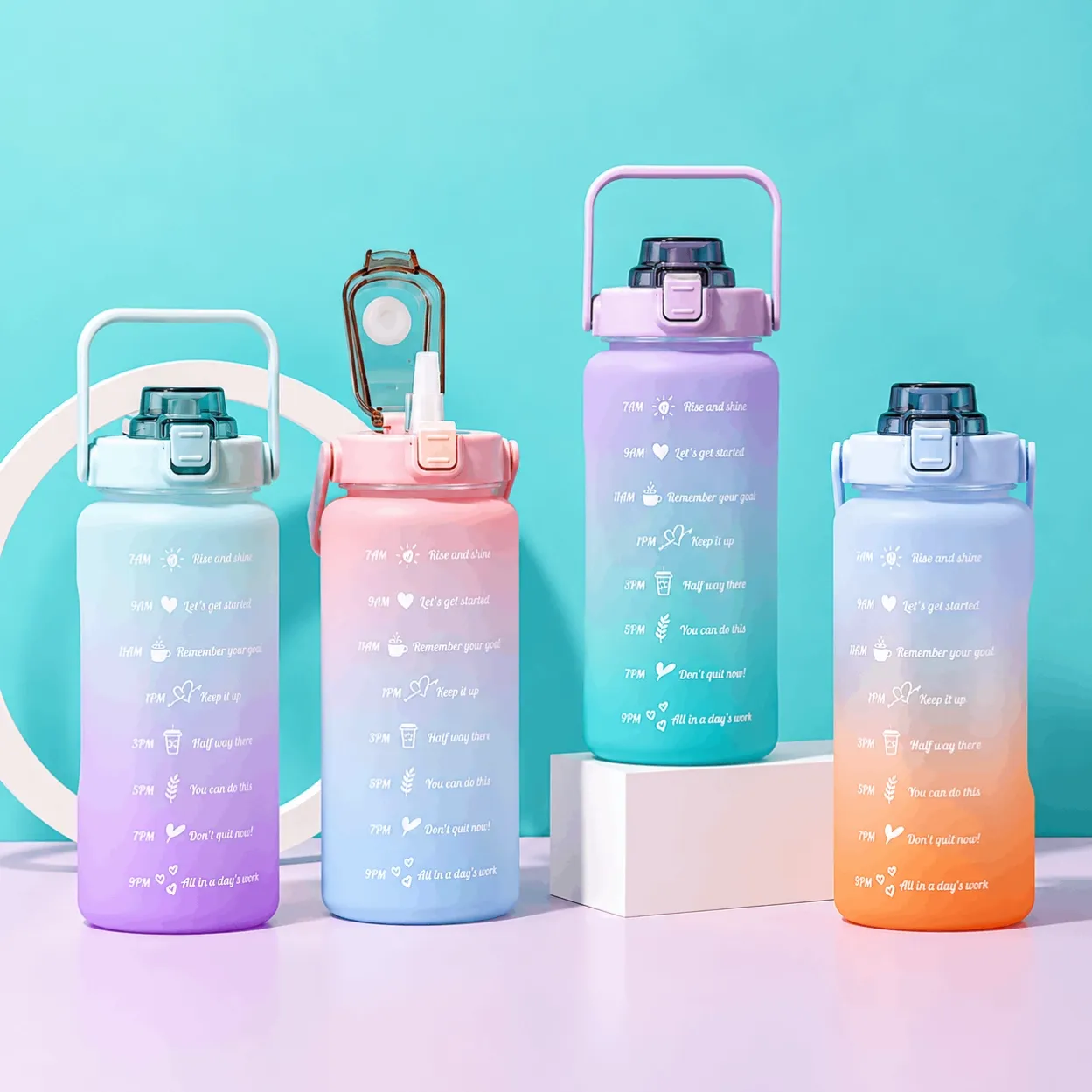 Plastic Water Bottles with Logo