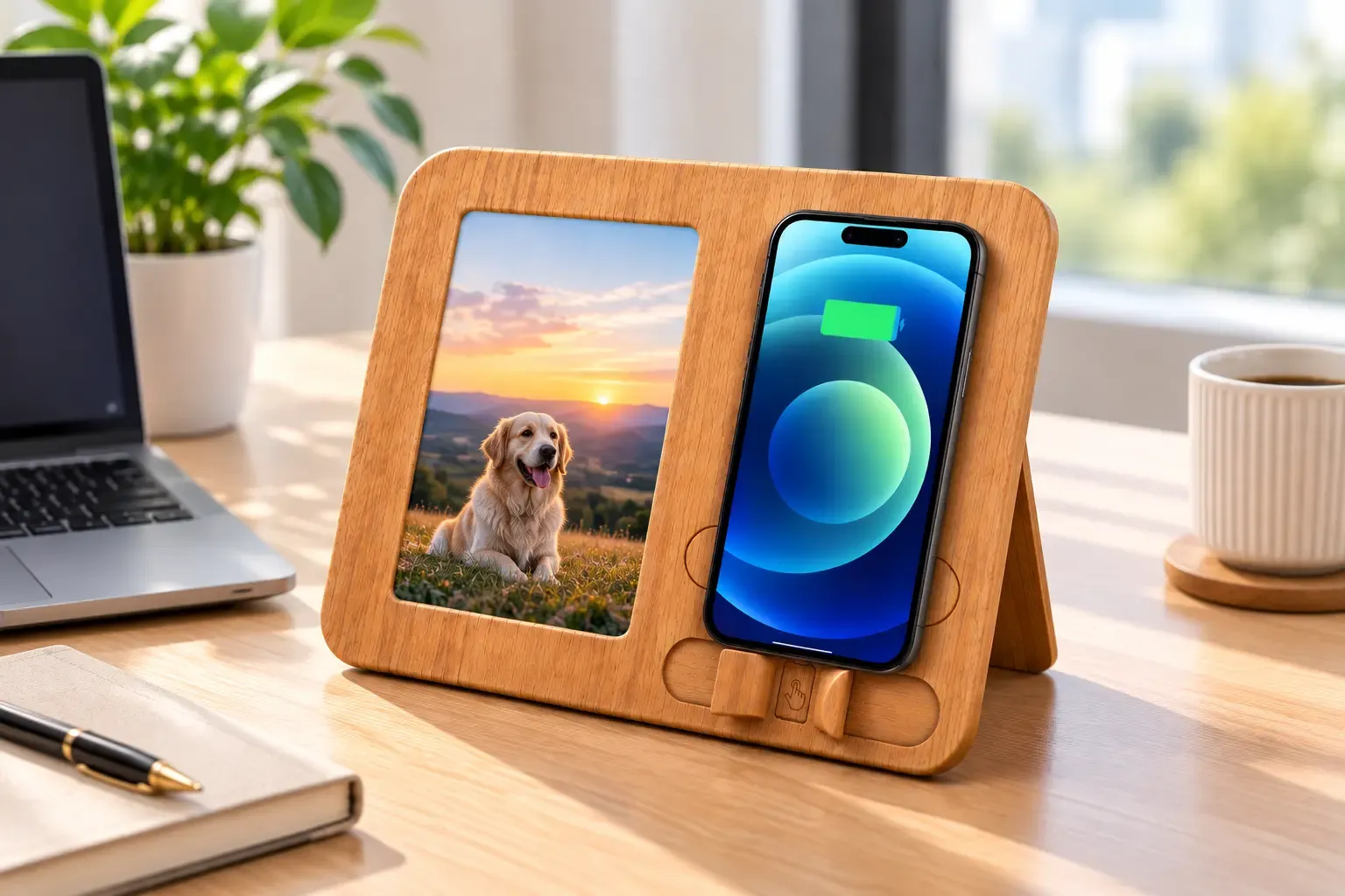 custom-photo-frame-wireless-charger