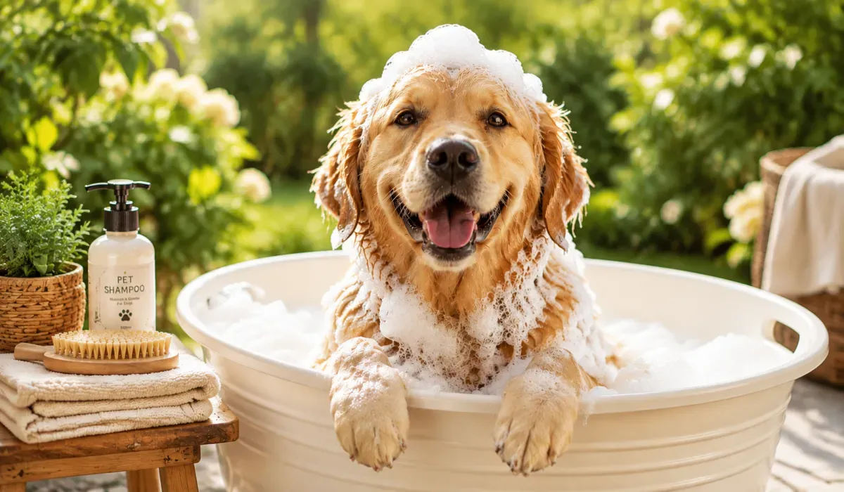 How to choose natural pet shampoo