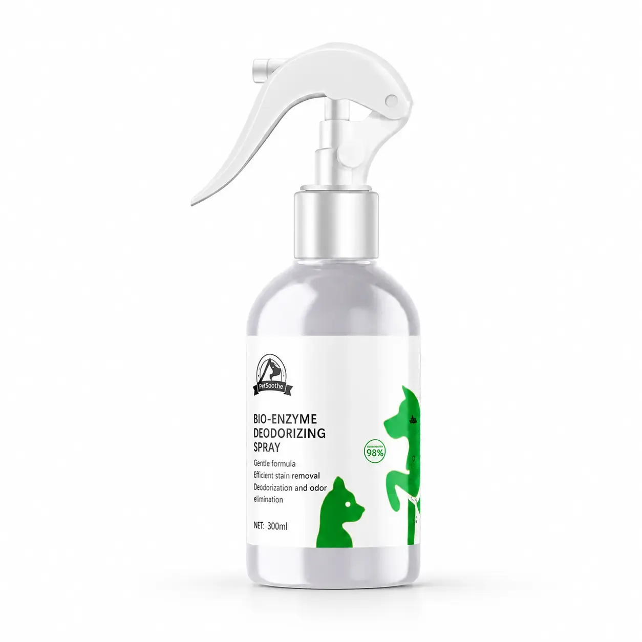 Bio enzyme pet deodorizing spray for dogs and cats 300ml bottle