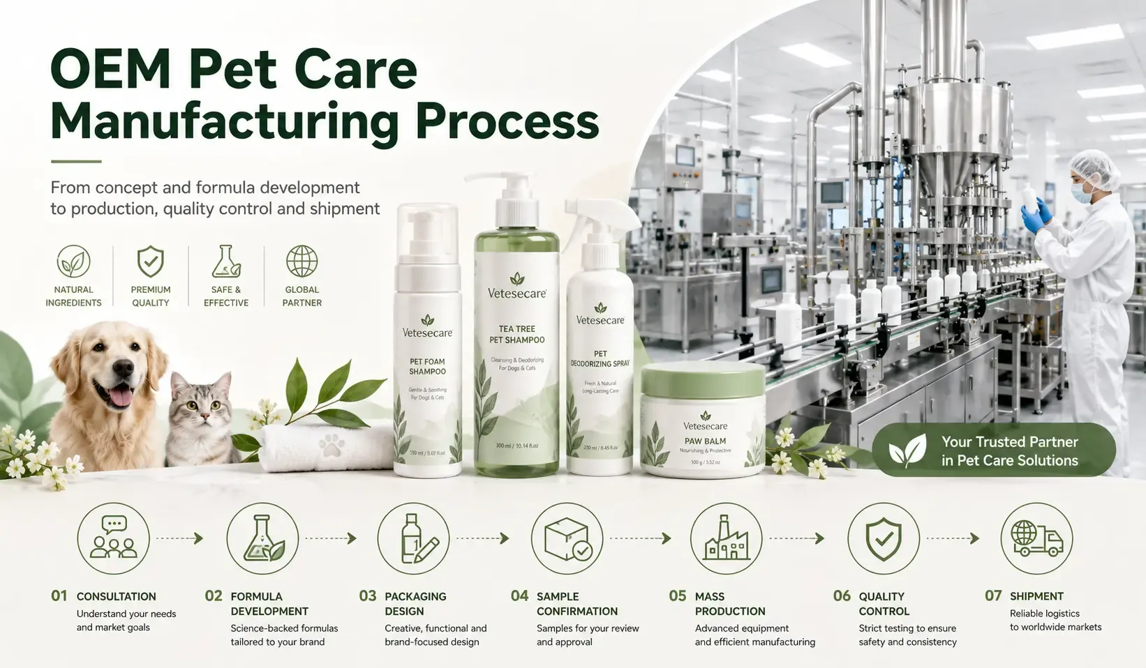 oem-pet-care-manufacturing-process
