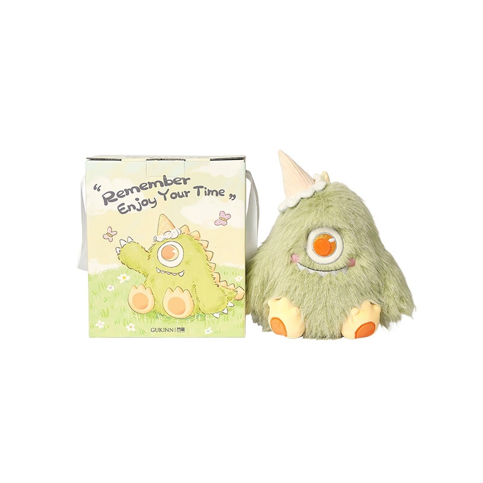 Scented plush monster with gift box
