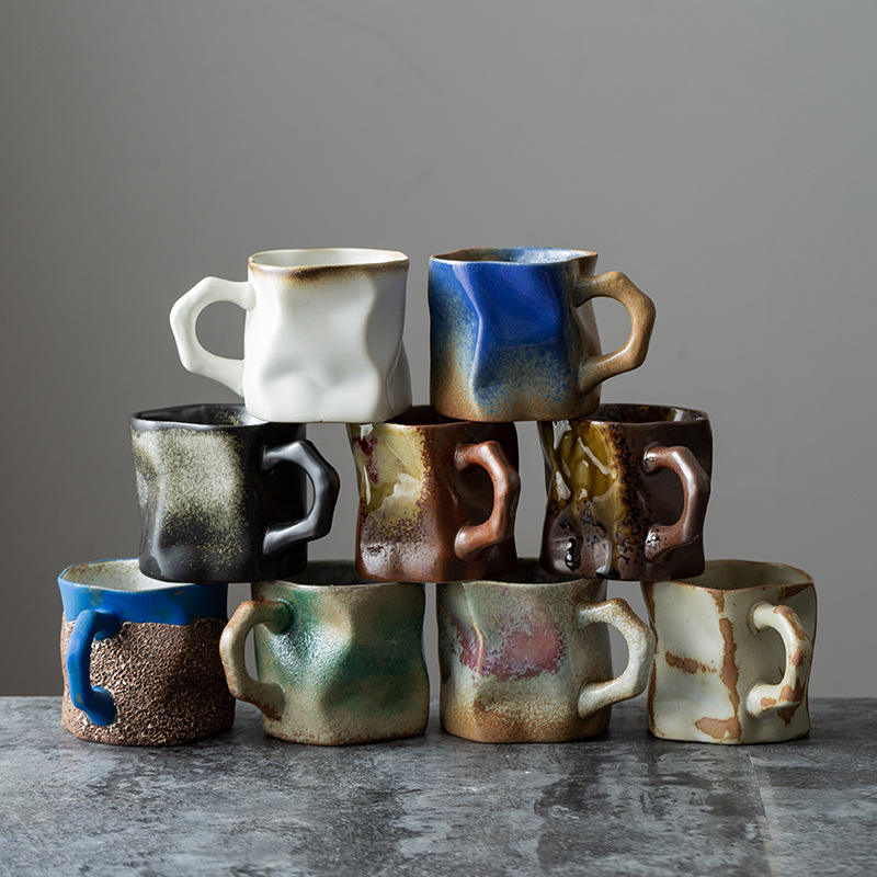 Ceramic coaster set, style reference